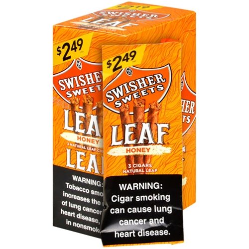 Swisher Sweets Leaf 3 for $2.19 Pack of 30 Honey