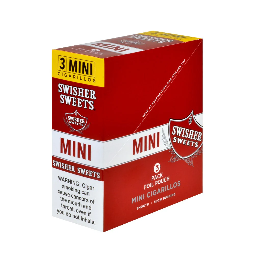 Swisher Sweets Mini Cigarillos Regular 15 Pouches of 3