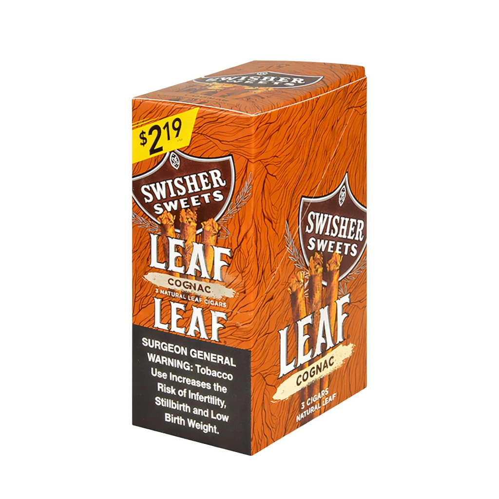 Swisher Sweets Leaf 3 for $2.19 Pack of 30 Cognac