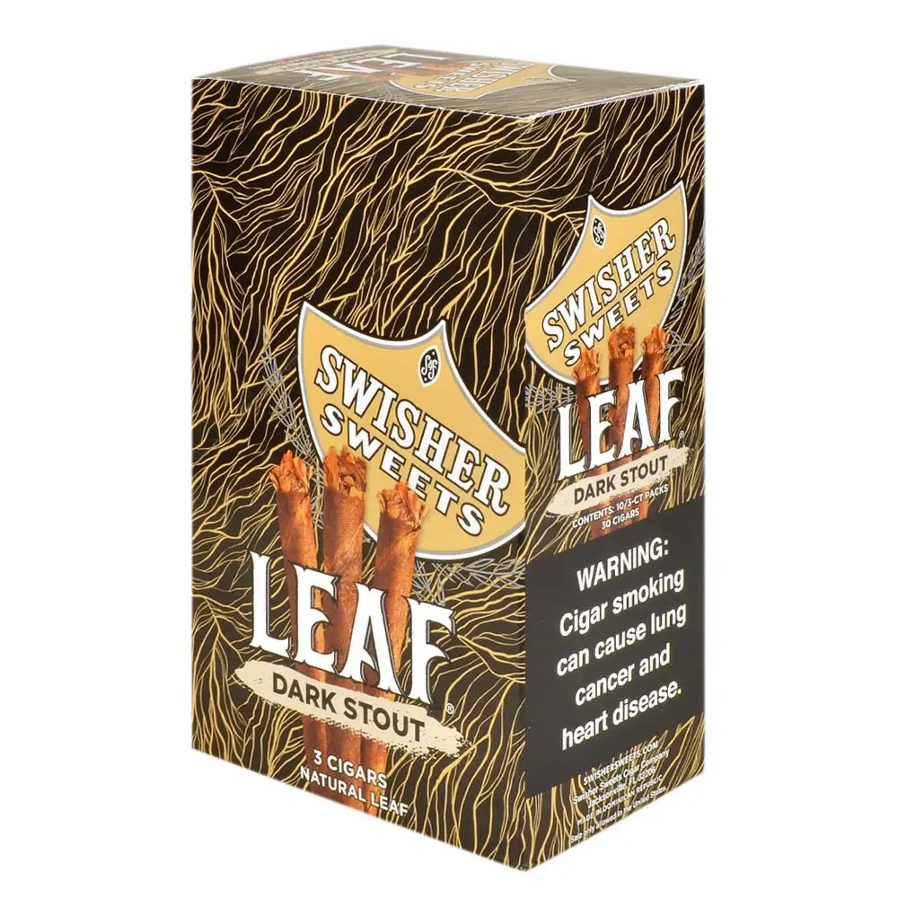 Swisher Sweets Leaf 3 for $2.19 Pack of 30 Dark Stout